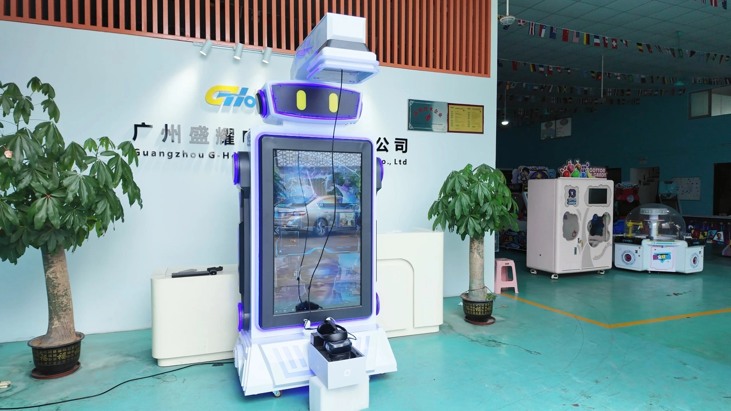 Commercial VR Game Machine | Robot-Style All-in-One VR Arcade Simulator with 50+ Games 1