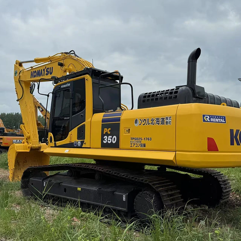 Second Hand Komatsu PC350 Excavator For Construction  Quarry 1