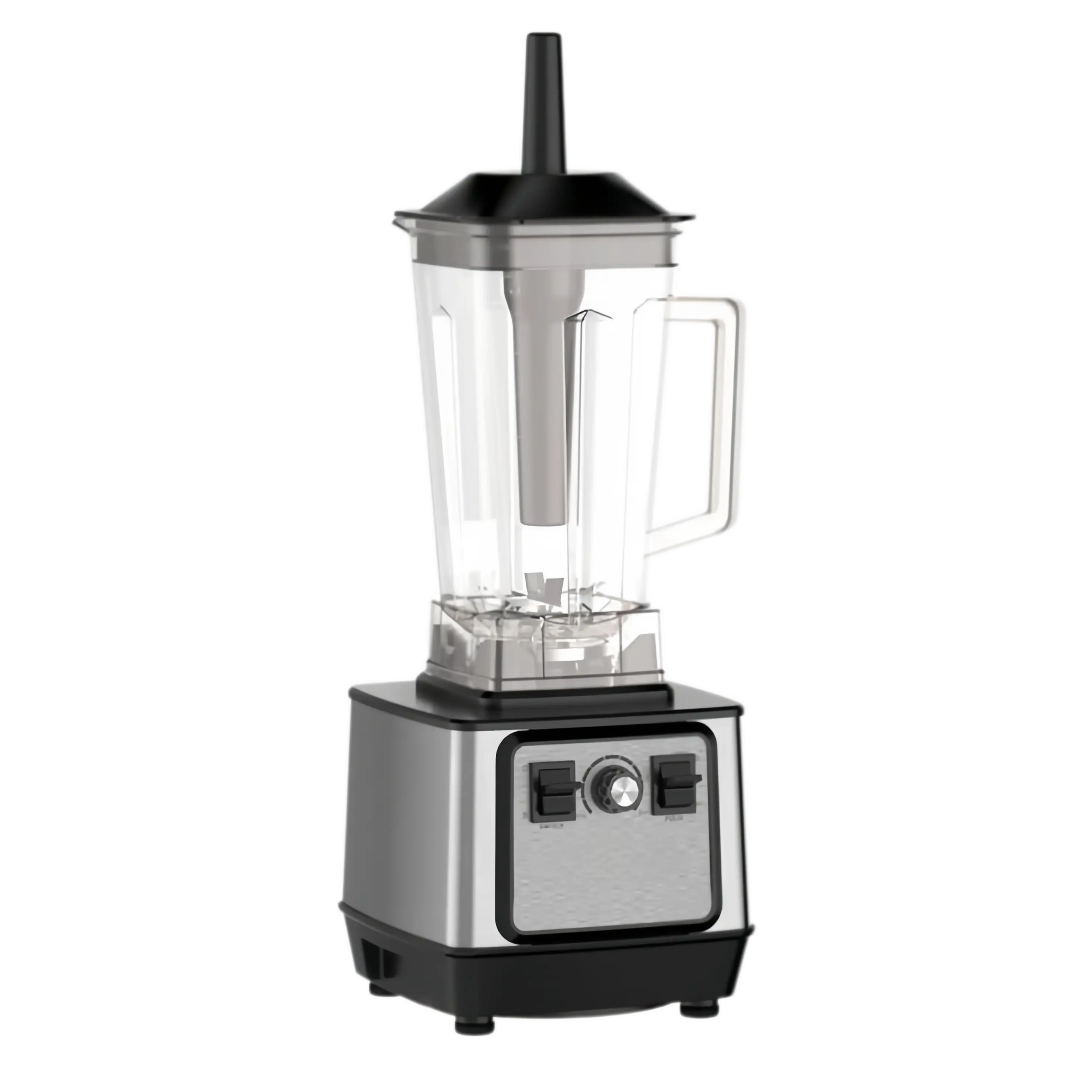 Licuadora comercial de 2,5 L con juego de cuchillas de acero inoxidable 304, control de 9 velocidades, gran capacidad, personalización ODM y OEM. 1