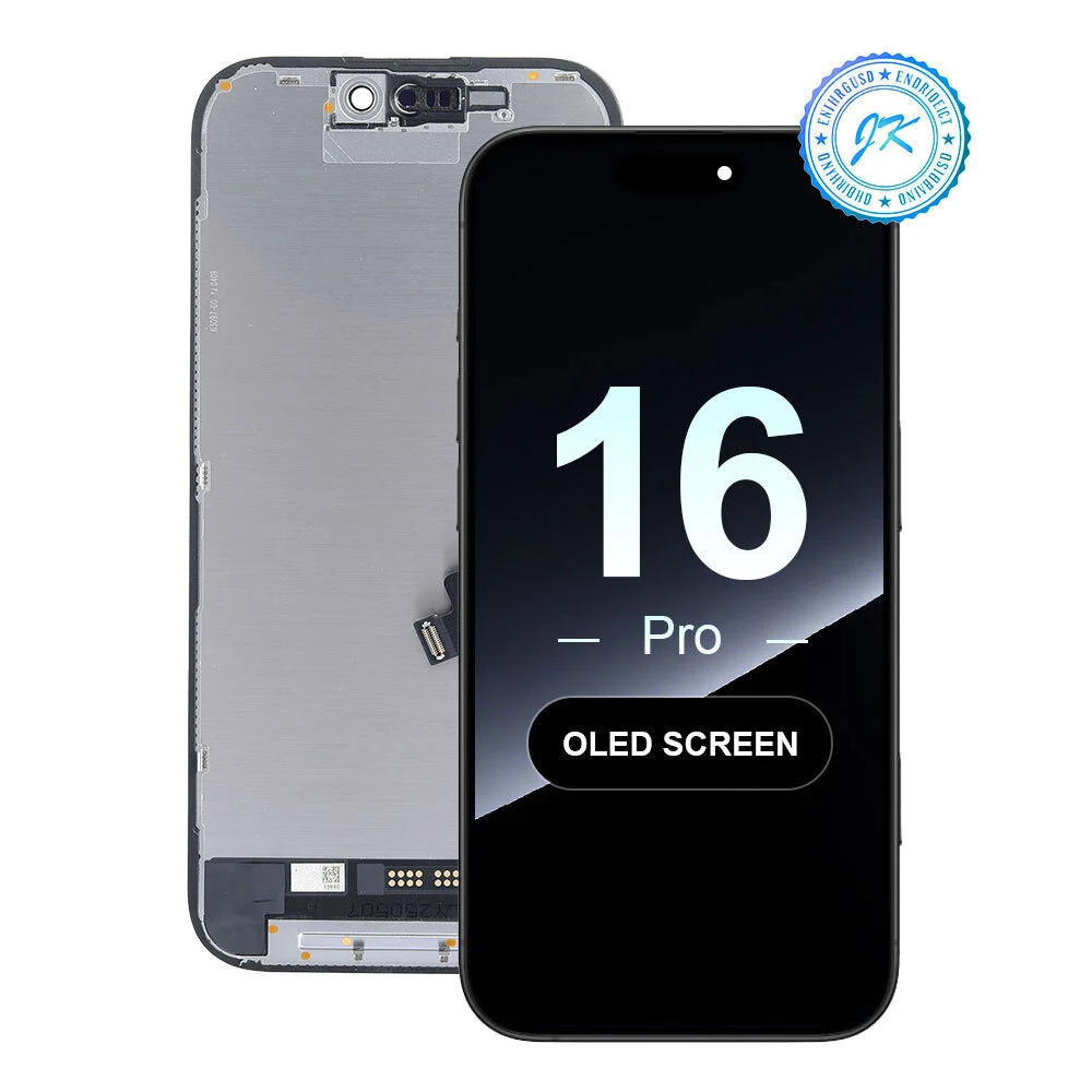 Pantalla OLED para iPhone 16 Pro de la marca JK al por mayor | Pantalla de repuesto premium 1