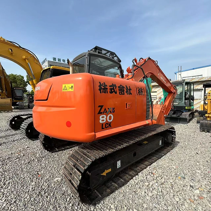 Second Hand Hitachi ZX80LCK Crawler Excavator, Original Japan Good Condition 1