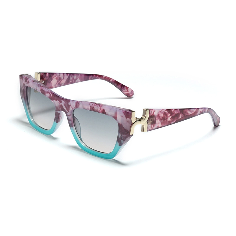 S45135 Gafas de sol coloridas para uso diario con montura de madera, protección UV400, ligeras, para mujer. Distribuidores y mayoristas. 1