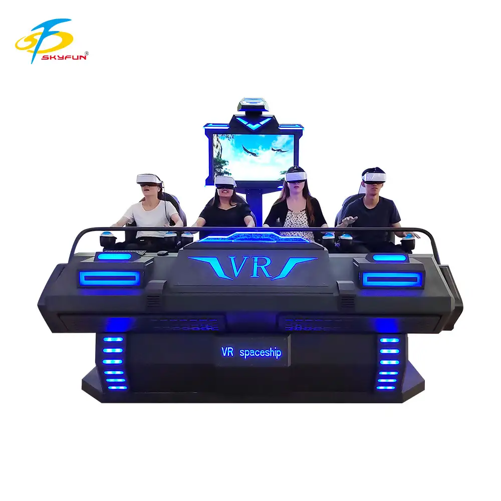 SKYFUN 4-Seat 9D VR Spaceship Cinema 1
