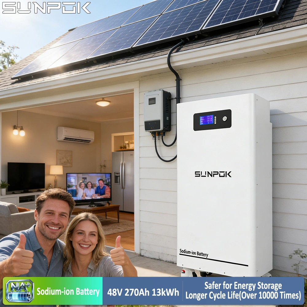 Sunpok 48V 270Ah 13kWh Sodium-Ion Solar Storage Battery