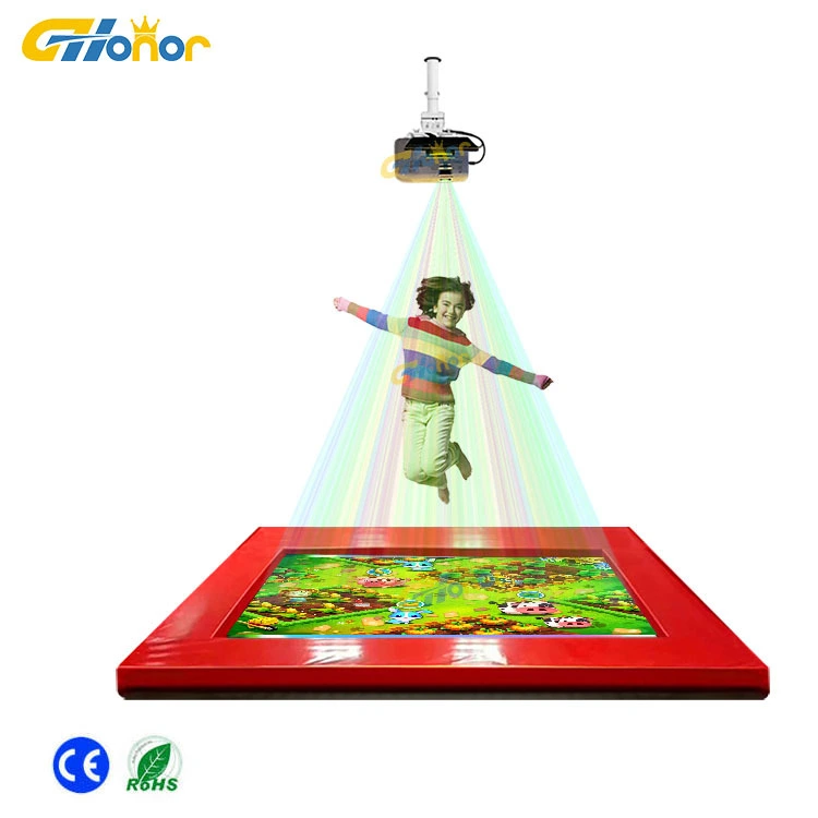 Interactive Trampoline Projection System | Kids Indoor Playground Projector Game with 10 Modes 1