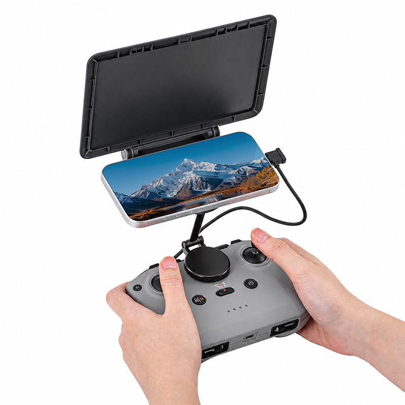 STARTRC 2-in-1 Magnetic Phone Mount with Sun Hood for DJI RC-N Series Controllers