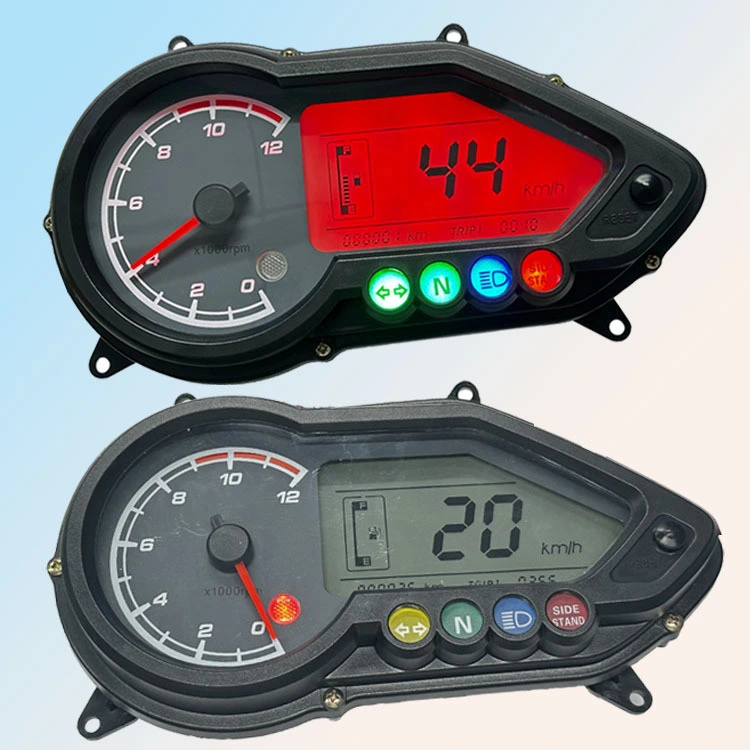 Entrega rápida para pedidos em grande quantidade. Velocímetro digital para motocicletas Bajaj Pulsar 125, 150 e 180. 1