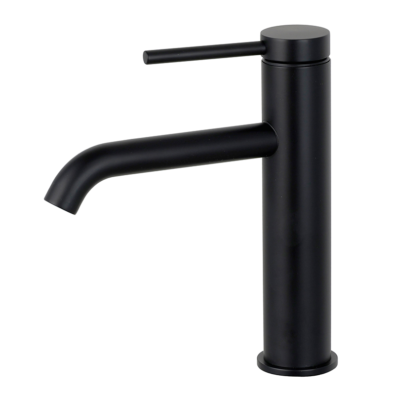 Matte Black 304 Stainless Steel Basin Faucet ST-21116M-SS-B 1