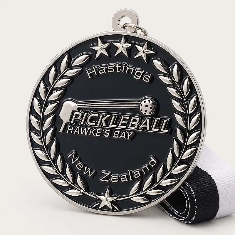 QIYI – Hersteller individueller Pickleball-Clubmedaillen in Neuseeland 1
