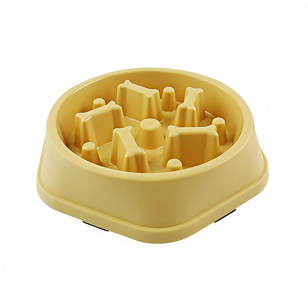Anti-Gulping Slow Feeder Pet Bowl (Interactive Slow Eating Dish) 1