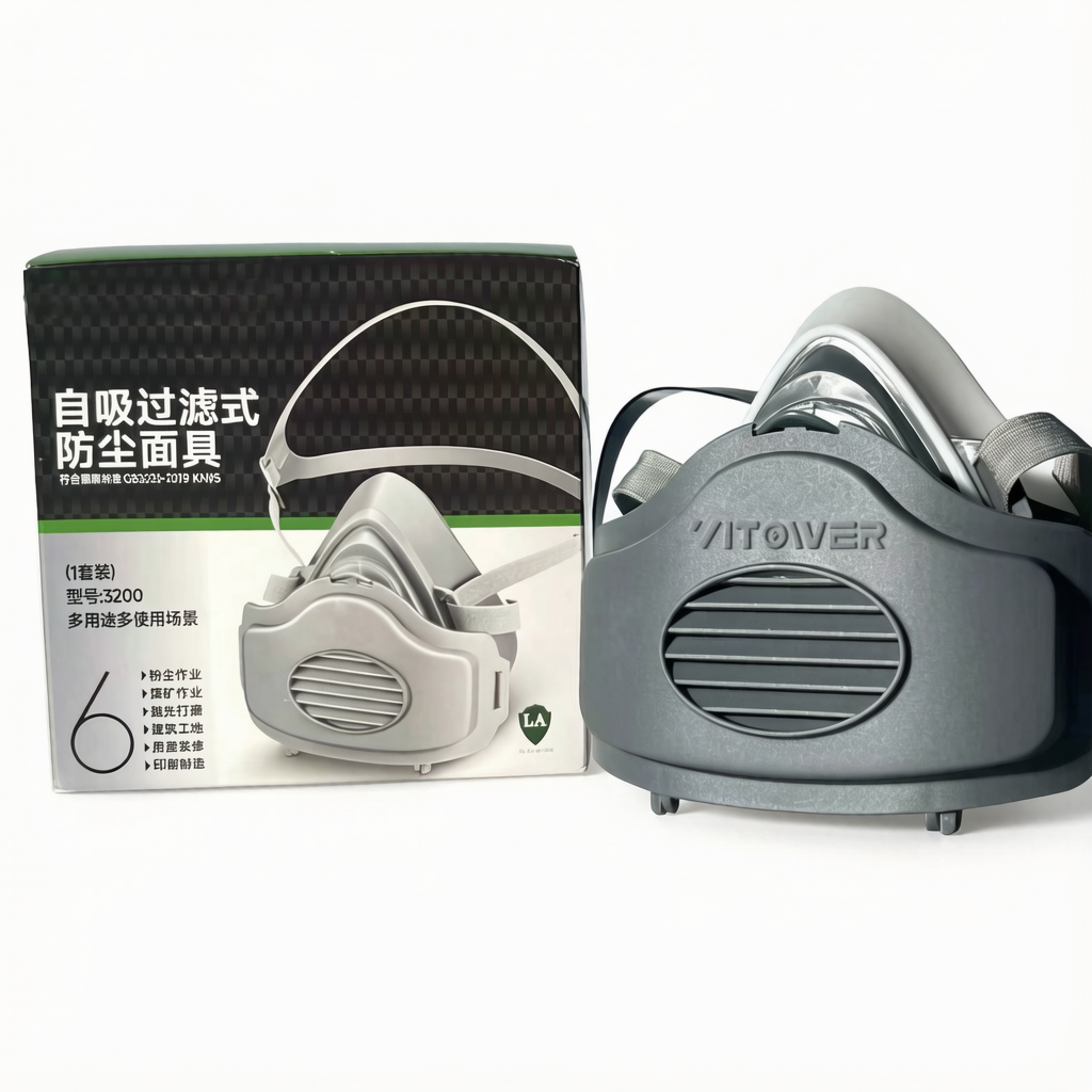 VITOWER S3200 Reusable Industrial Half-Face Respirator 1