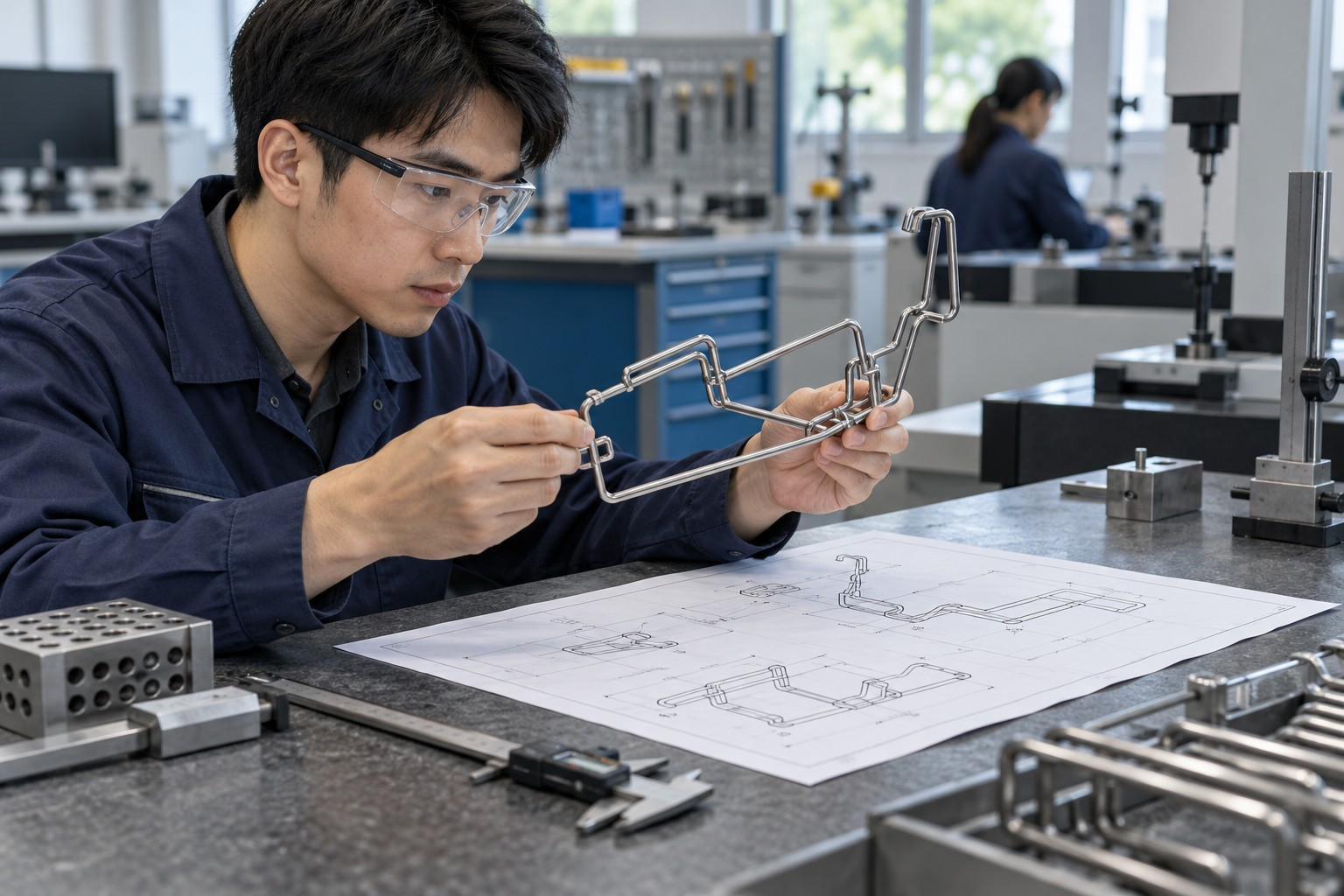 Wire Frame Model Coding 3D Wire Form Design and Tool Clearance Checks
