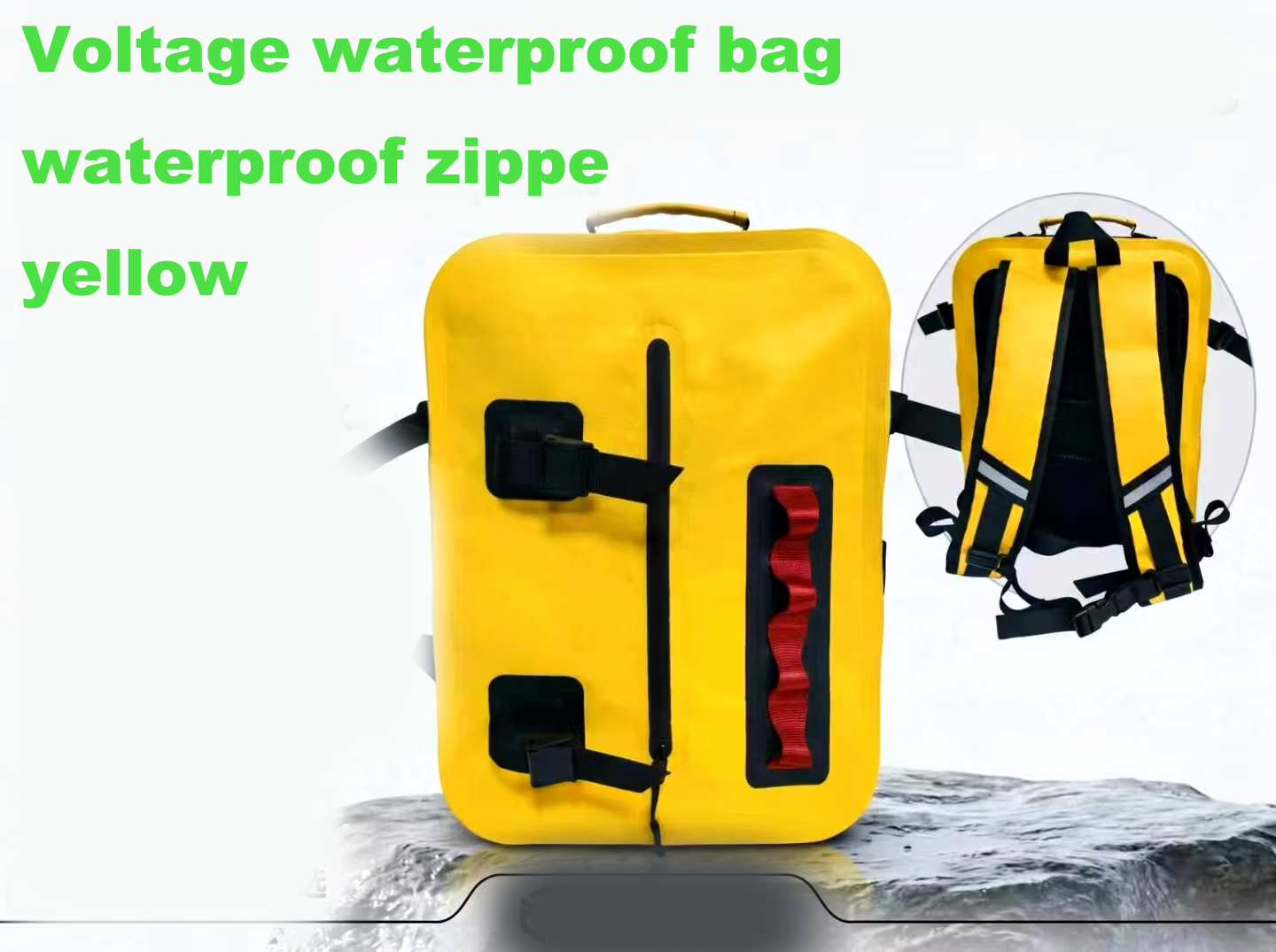 5L  15L 10L 20L 30L to 150L Waterproof Dry Bag for Women Men, Roll Top Lightweight Dry Storage Bag Backpack with Phone Zipper Pocket 3