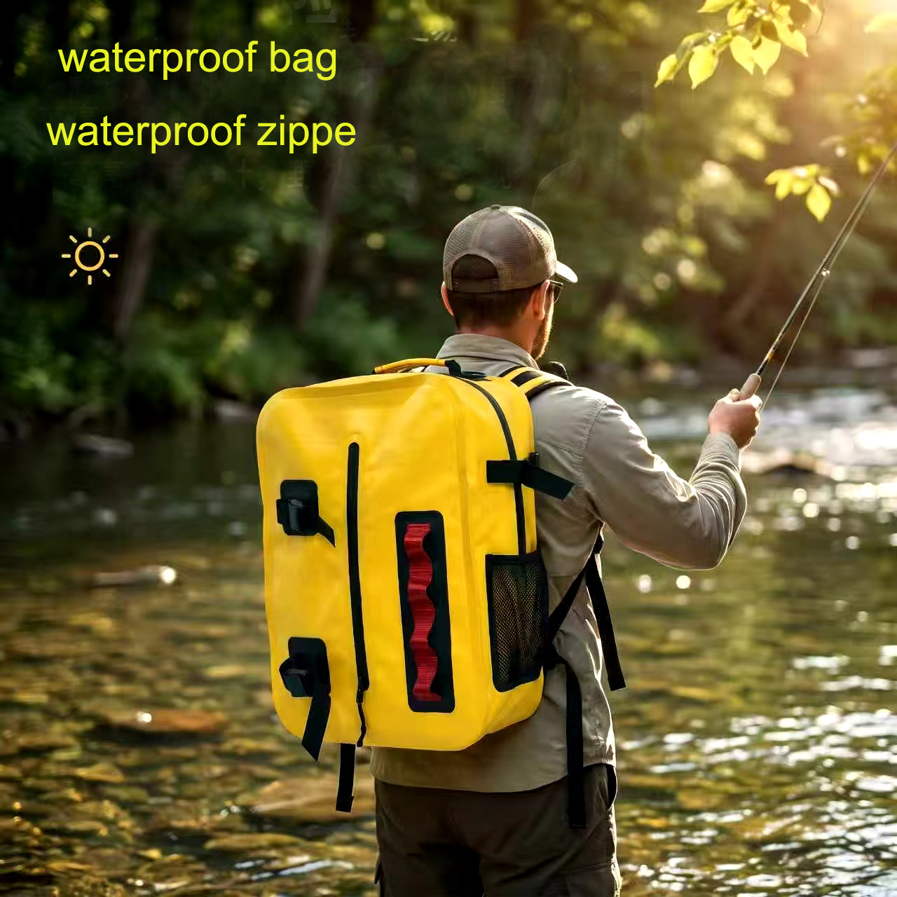 5L  15L 10L 20L 30L to 150L Waterproof Dry Bag for Women Men, Roll Top Lightweight Dry Storage Bag Backpack with Phone Zipper Pocket 5