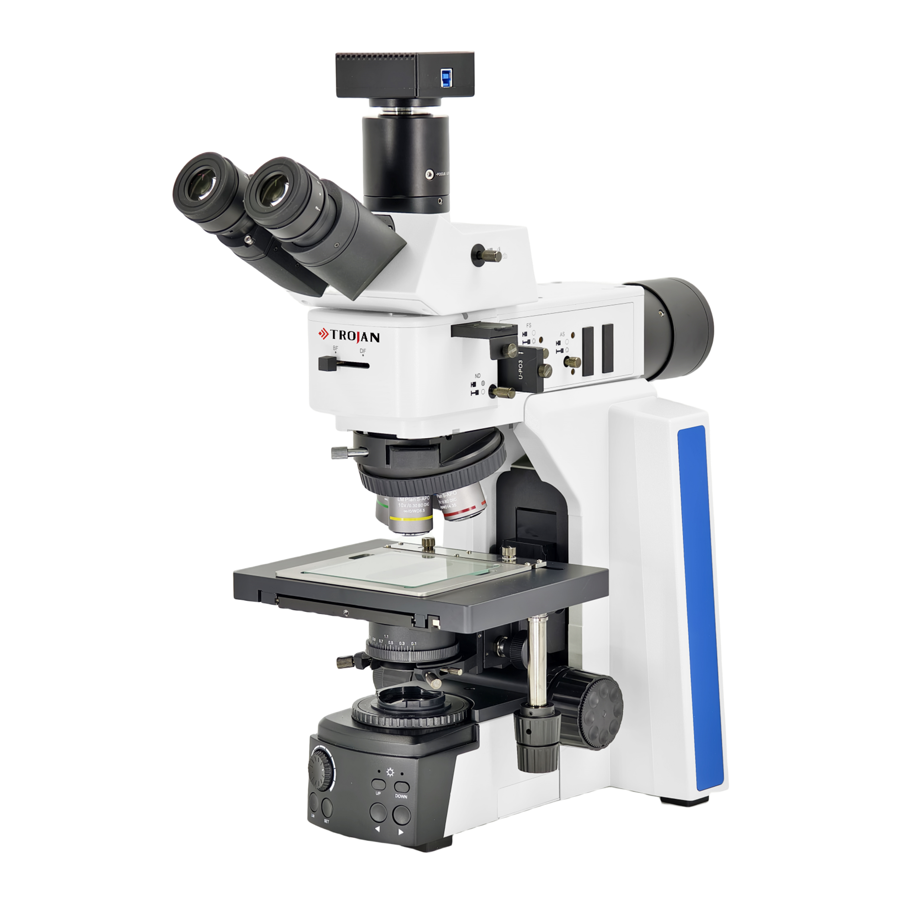 Trojan MR-43M Research-Grade Brightfield/Darkfield Metallurgical ...