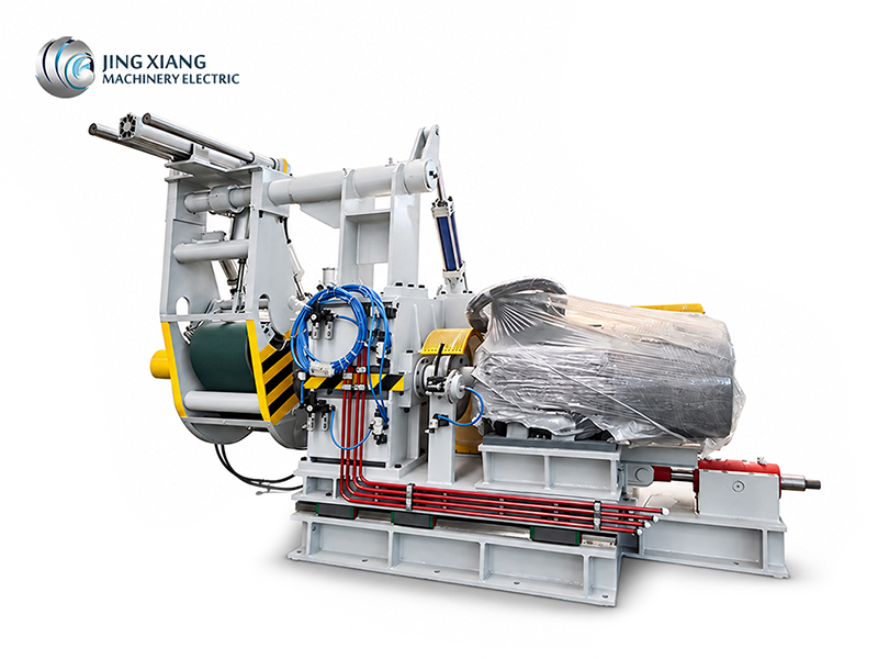 30 Ton Cantilever Recoiler machine, Color Coating Line Sheet Rewinding Machine 1