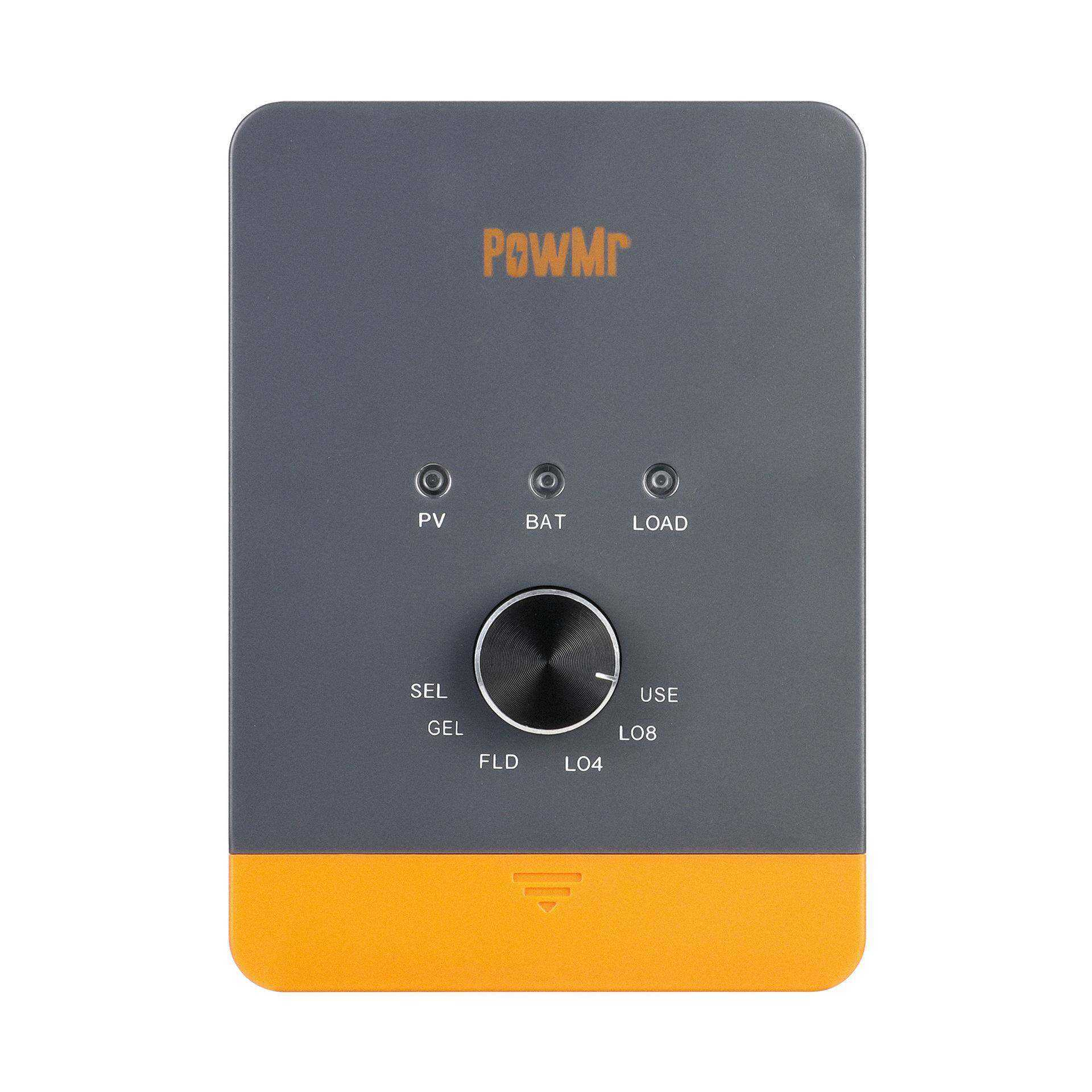 Mai Kula da Cajin Rana na POW ‑RV Series 25A 35A 45A MPPT Mai Kula da Cajin Rana Tare da Maɓallin Rotary 12V/24V Ganowa ta atomatik RS485 Don Tsarin Rana na Ruwa na Rukunin Ruwa na Ruwa 1