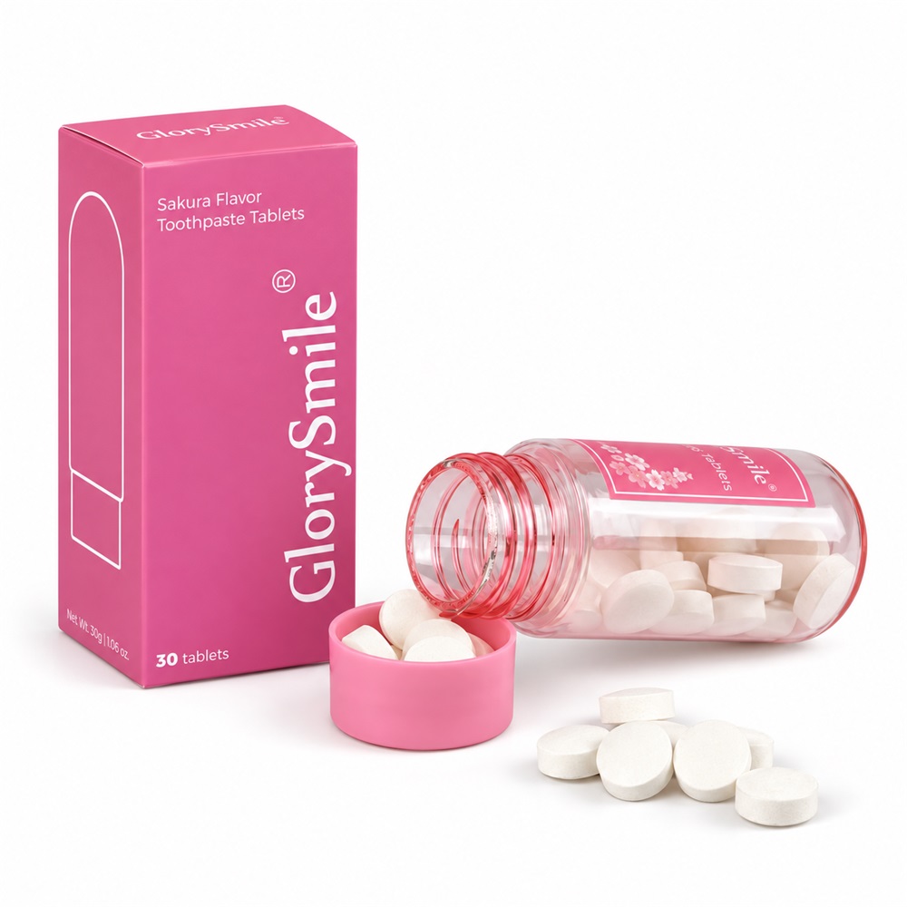 GlorySmile Sakura Flavor Toothpaste Tablets 1