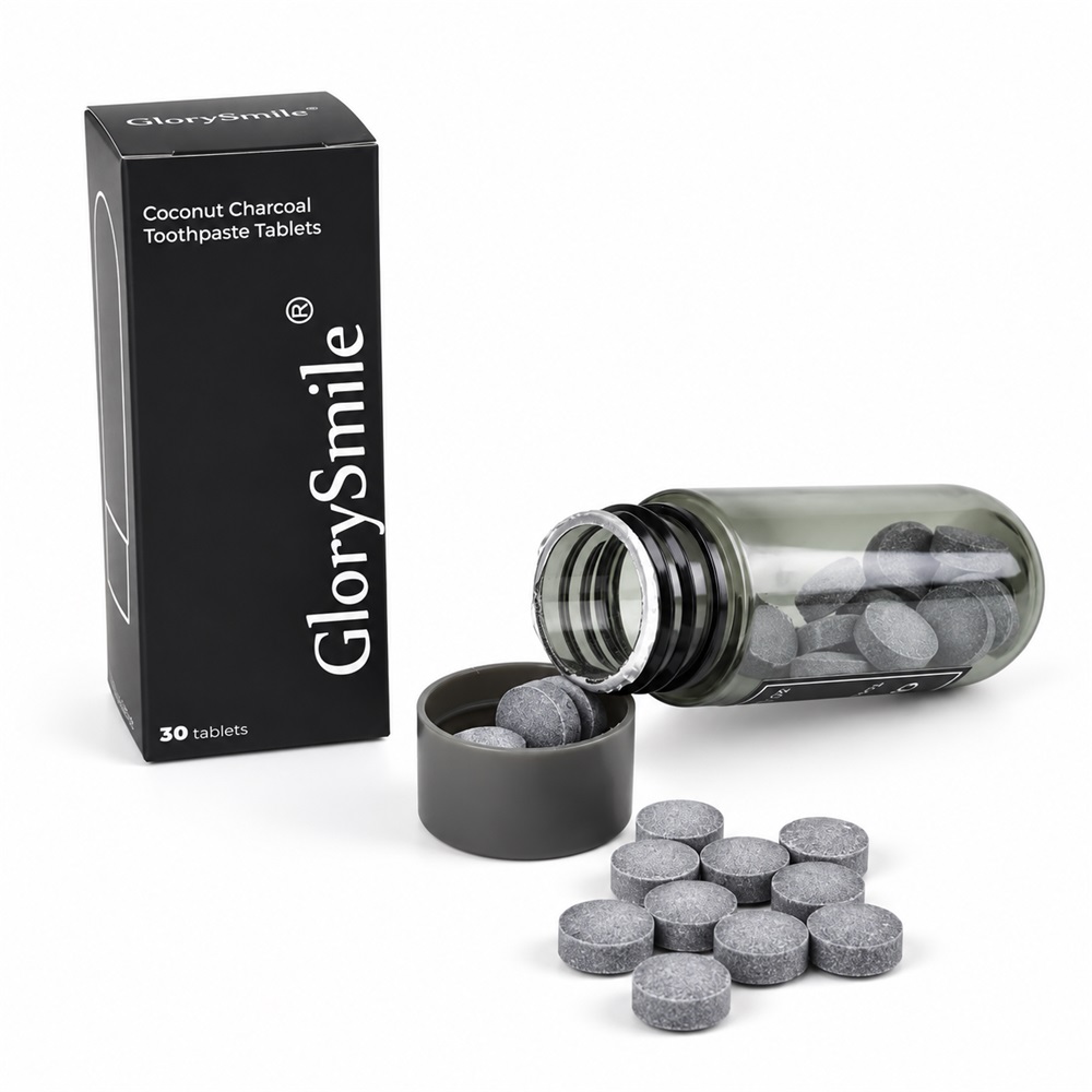 GlorySmile Coconut charcoal Toothpaste Tablets 1