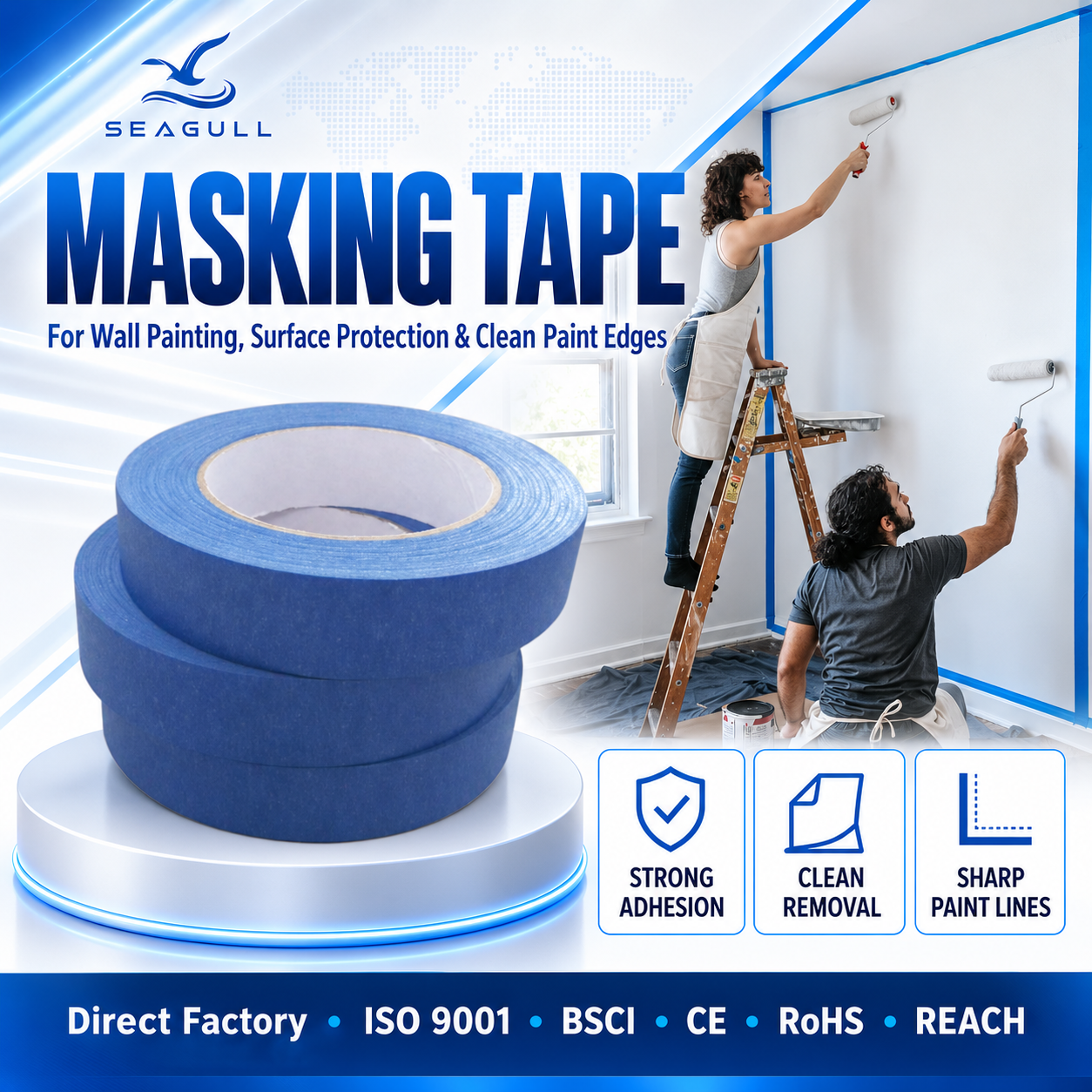 Masking tape for renovation