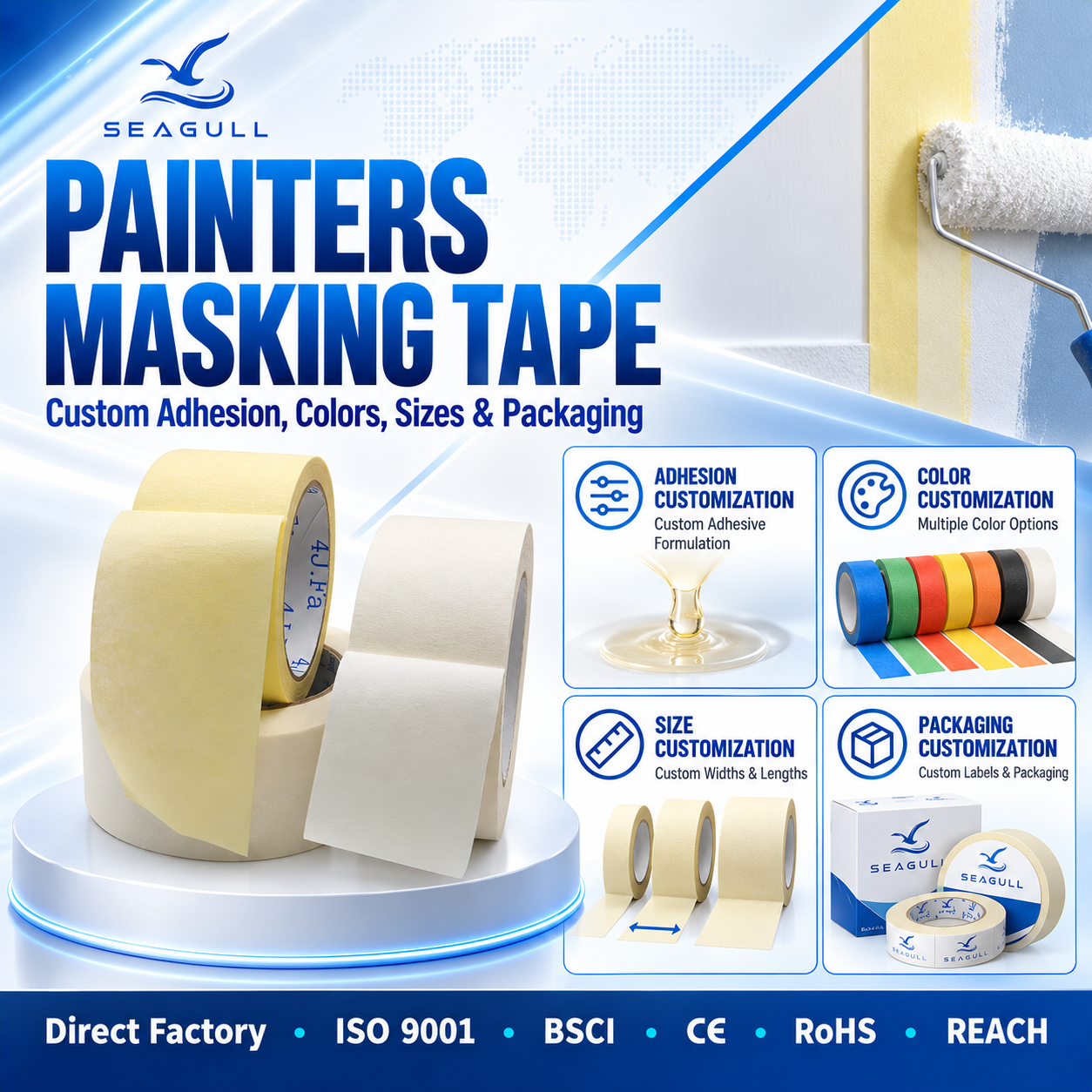 Paper masking tape
