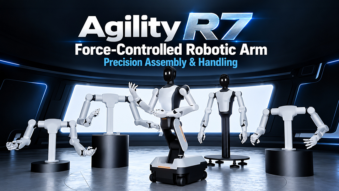 Agility R7을 소개합니다: 정밀 조립 및 핸들링에 힘 제어 기능을 제공합니다