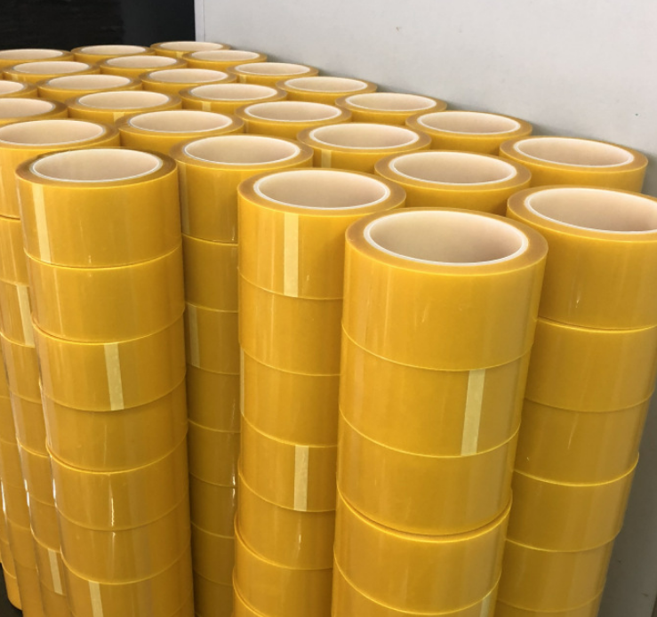 Yellow Masking Tape – High-Temp Protection for Powder Coating, Plating & Painting