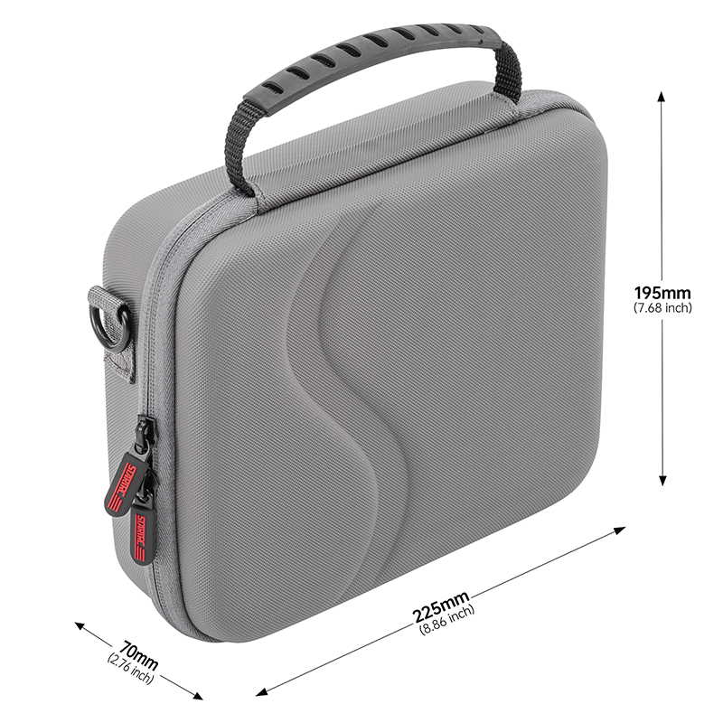 Dimensions of STARTRC DJI OM carrying case SKU 12210024