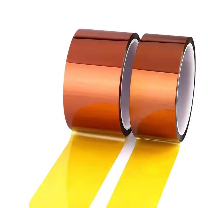 Amber Polyimide Tape – High-Temp Protection for Soldering & PCB Masking