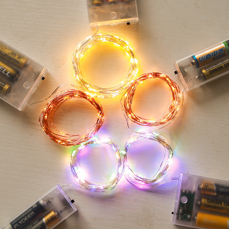 LED Fairy Lights Battery Powered Copper Wire Starry Fairy Lights for Bedroom, Christmas, Parties, Wedding, Centerpiece, Decoration 1