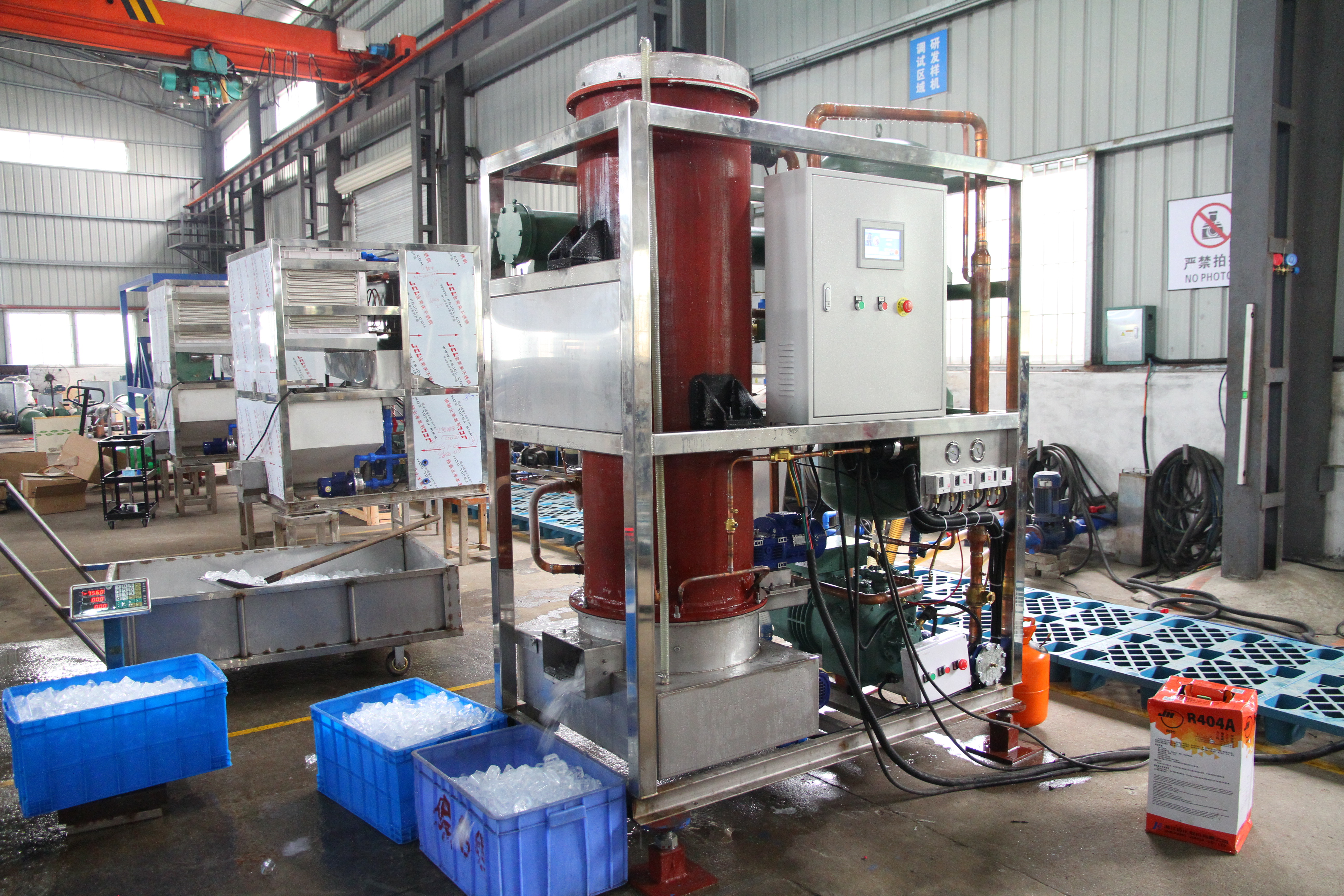 5 Ton Tube Ice Machine | Koller TV50 Factory Testing