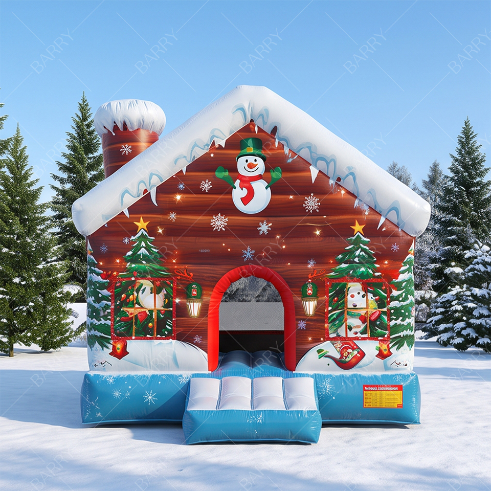 Kids Christmas jumping castle