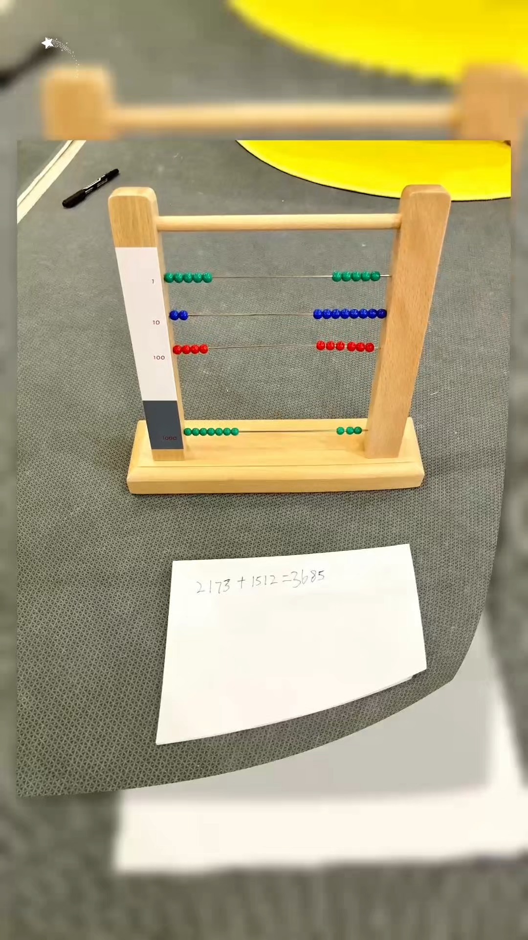 Khung hạt hệ thập phân Montessori | LeaderJoy