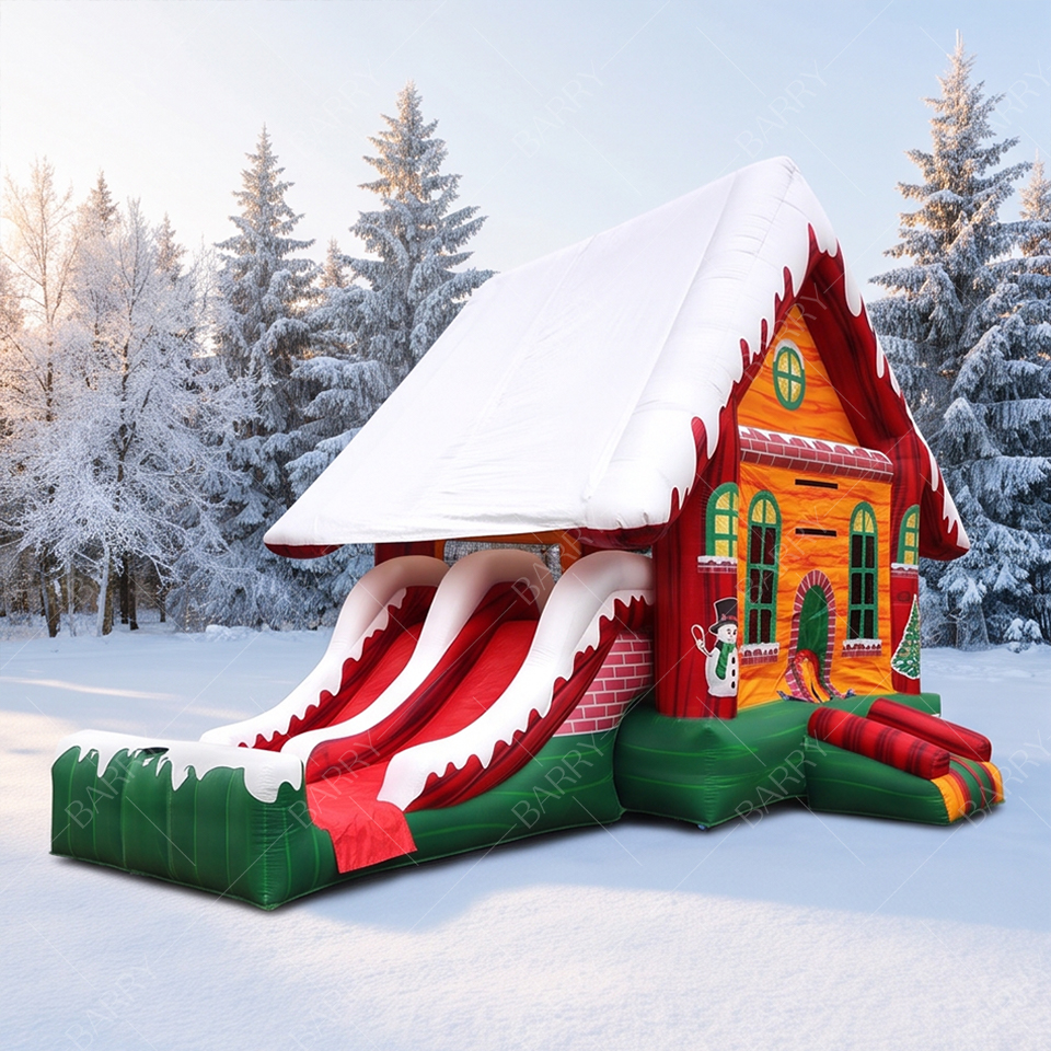 Candy house style bounce house