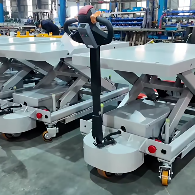 Heavy-Duty BTT50 Electric Table Truck for Industrial Material Handling 2