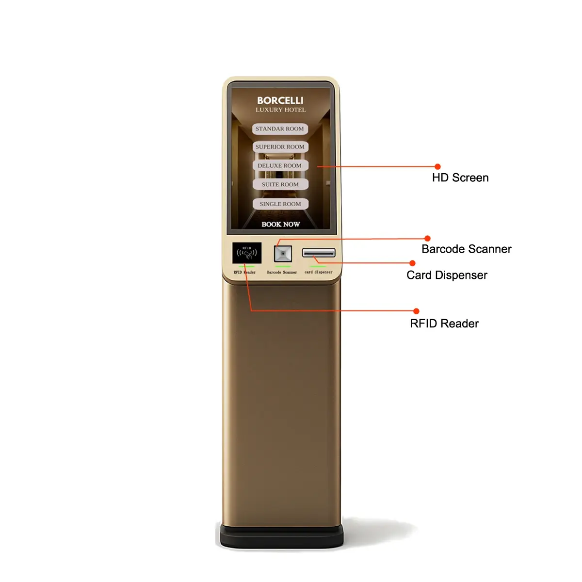 Check in Kiosk Wooden Box Wholesale - E-Star 3
