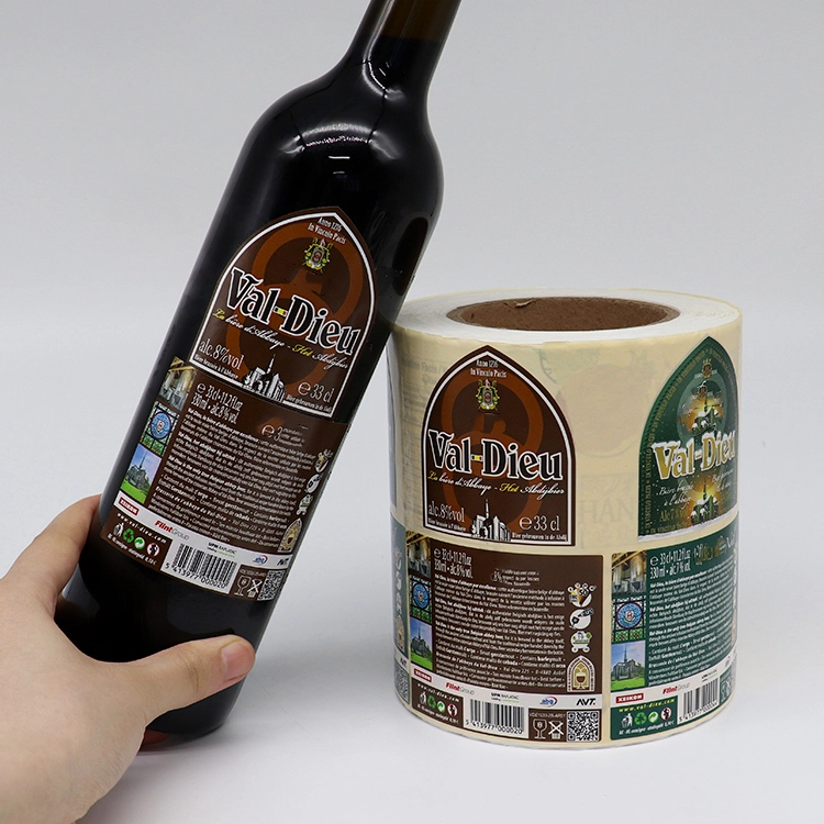 Wholesale Custom Vinyl Self-Adhesive Labels for Wine & Beverages 1
