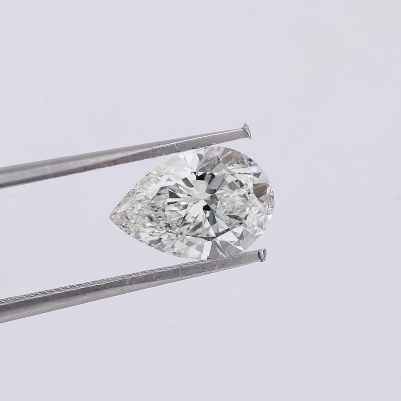 Igi Certified E Vs1 Clarity 1.5ct Pear Cut Lab Grown Diamond Cvd 1