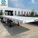 Flatbed Trailer Semi Truck with Custom Services 1820mm 6