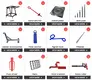 Lockable Ladder Hooks Ladder Hook 625X250X95mmmanufacturing 8