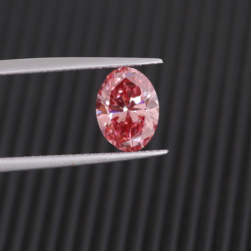 Provence Gem Lab Cvd 1.6ct 1.88ct 1.96ct Oval Brilliant Cut Intense Pink Diamond Price Per Carat 1