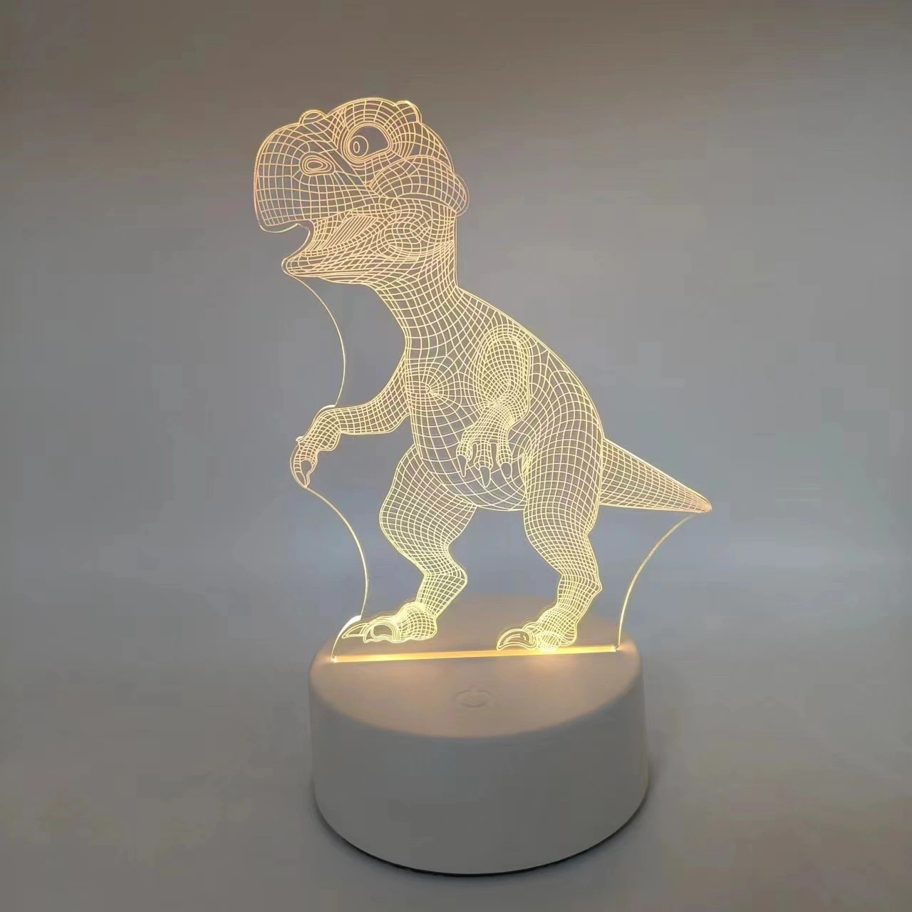 Creative Acrylic Lamp  Gl-CY24 3 Color Changing Drawing Board USB Touch Night Light Guangli 1