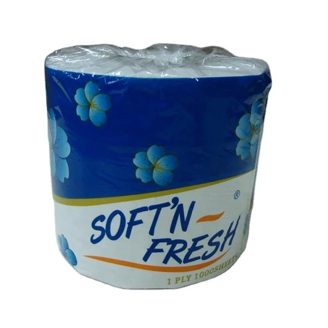 Recycled Toilet Tissue Paper - Direct Factory Disposable Bathroom Paper 1