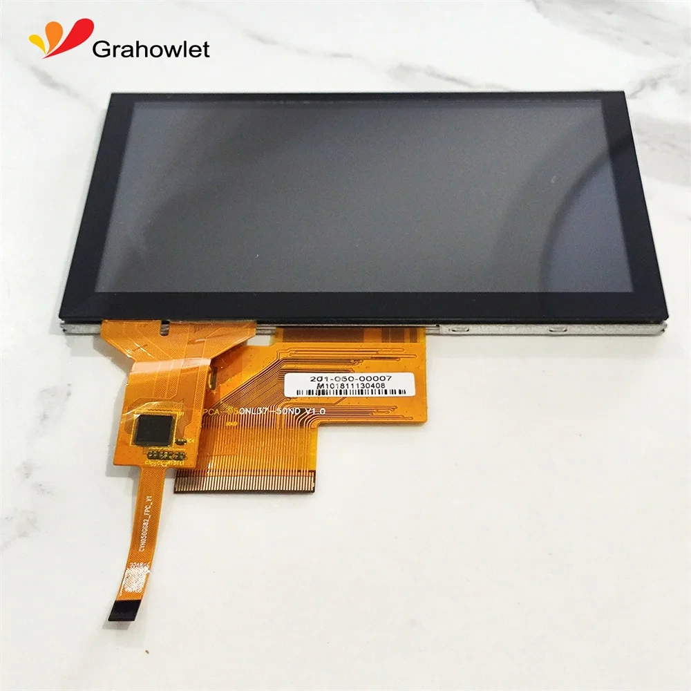 Custom Size Touch Screen Pcap 5 Inch Hd Tft Lcd Capacitive Touch Displays With Rgb Interface 1
