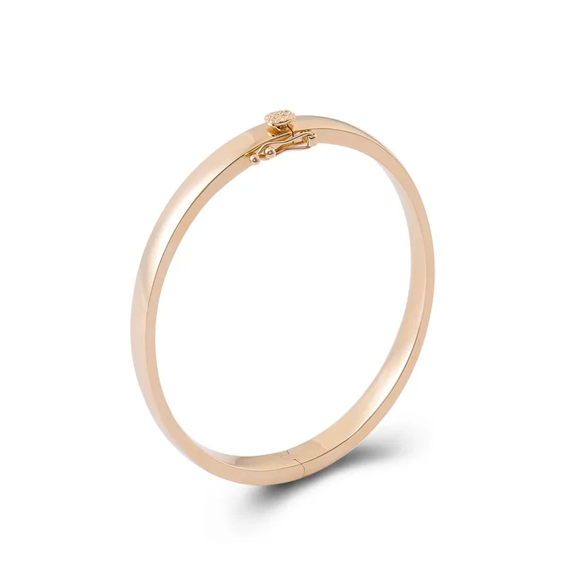 Provence Jewelry Simple 14k Yellow Gold Lab Diamond Stone Bracelet Ladies Party 1