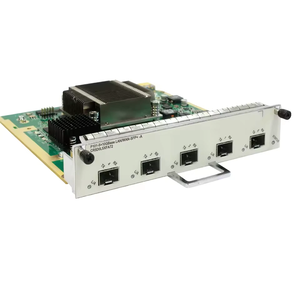 CR5D0L5XFA72 NE40E 03030PMK Tarjeta flexible LAN/WAN-SFP+ de 5 puertos 10 GB BASE A (p101-a) para hardware 1