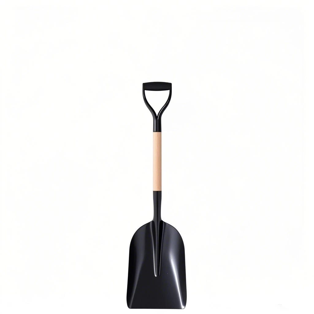 Easy Control Multifunctional Scoop Shovel with D-handle and Wooden Grip, Eco-friendly 1
