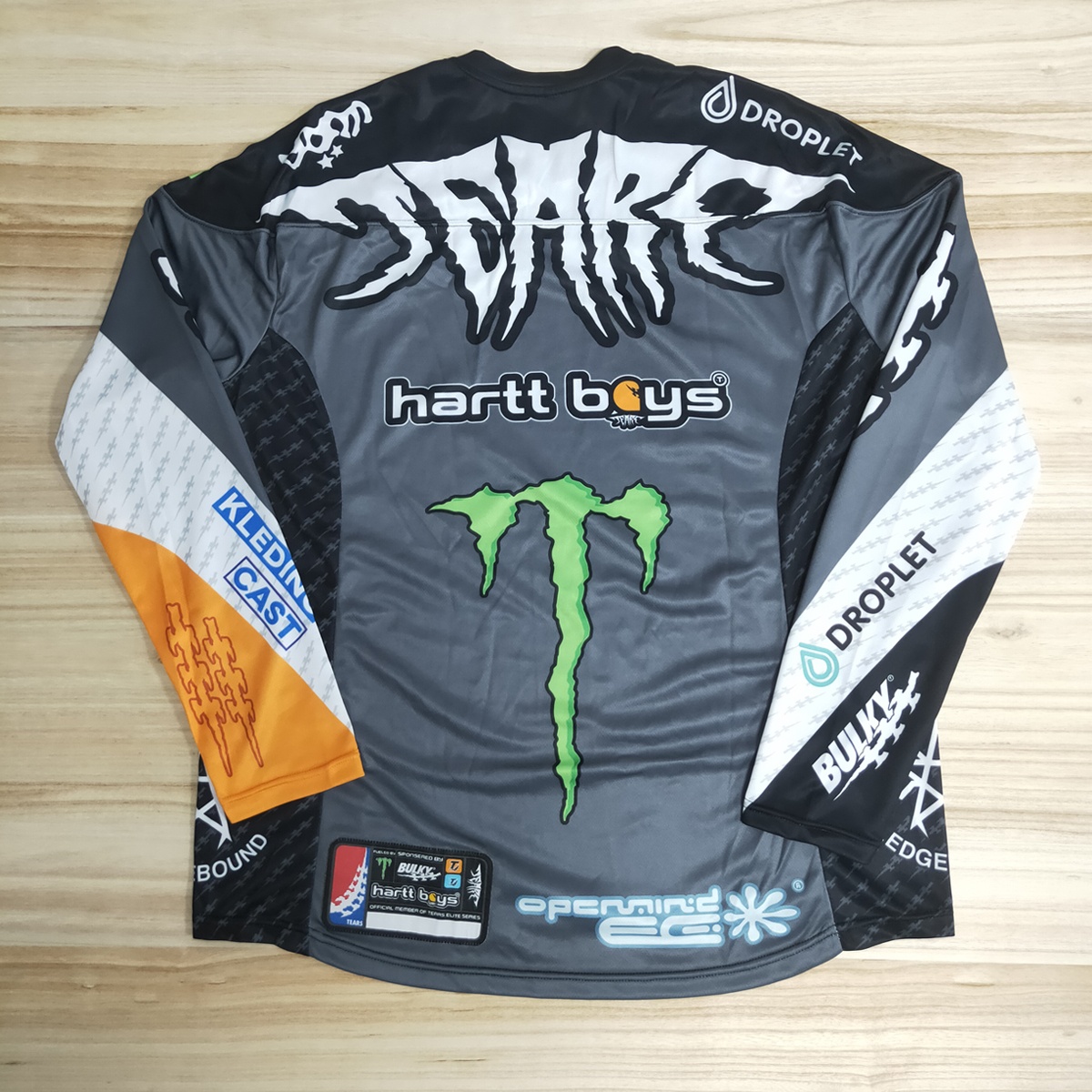 Camisa BMX personalizada de sublimação de alta qualidade 4