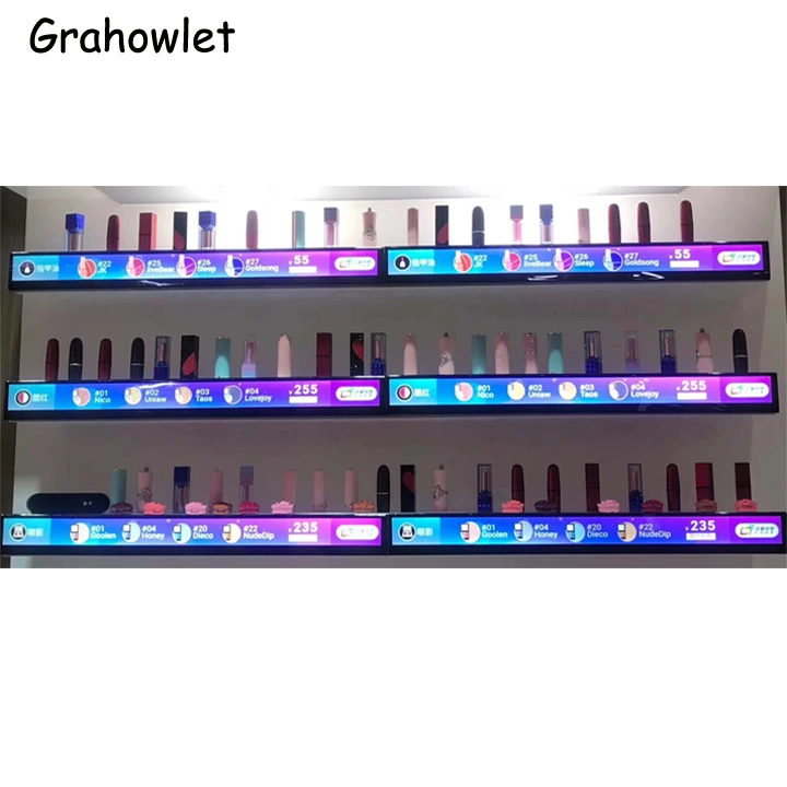 Custom Size Bar Lcd Display 17.1 Inch 1366x378 Wide Tft Stretched Bar Display Lcd Long Rectangle Shape 1