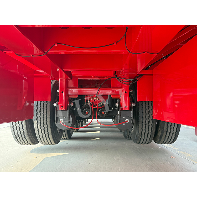 Semi remolque de 6 ejes de 6 ejes transporte de carga pesada personalizable 5